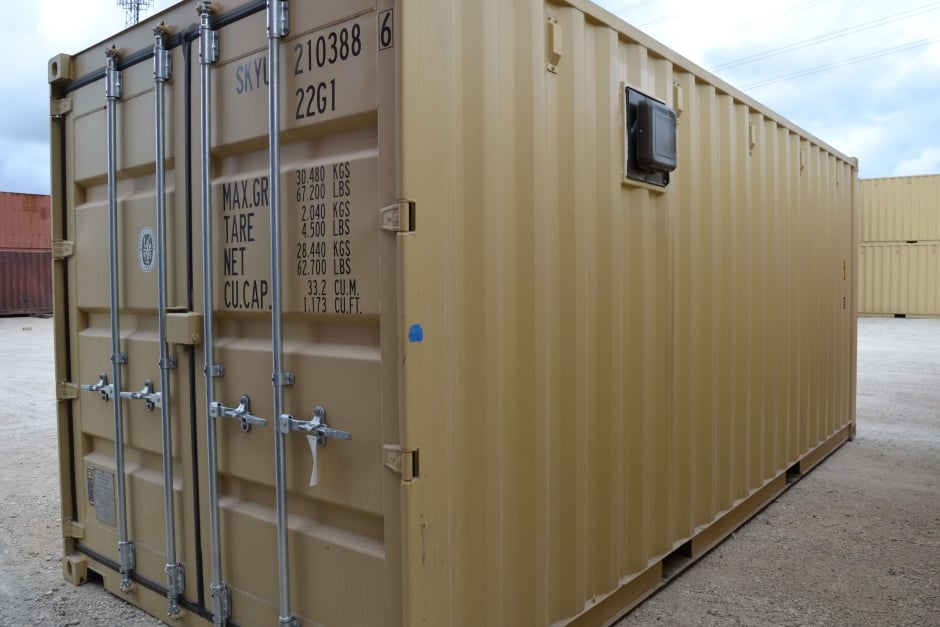 Shipping Container Air Conditioning, Heating, and Ventilation